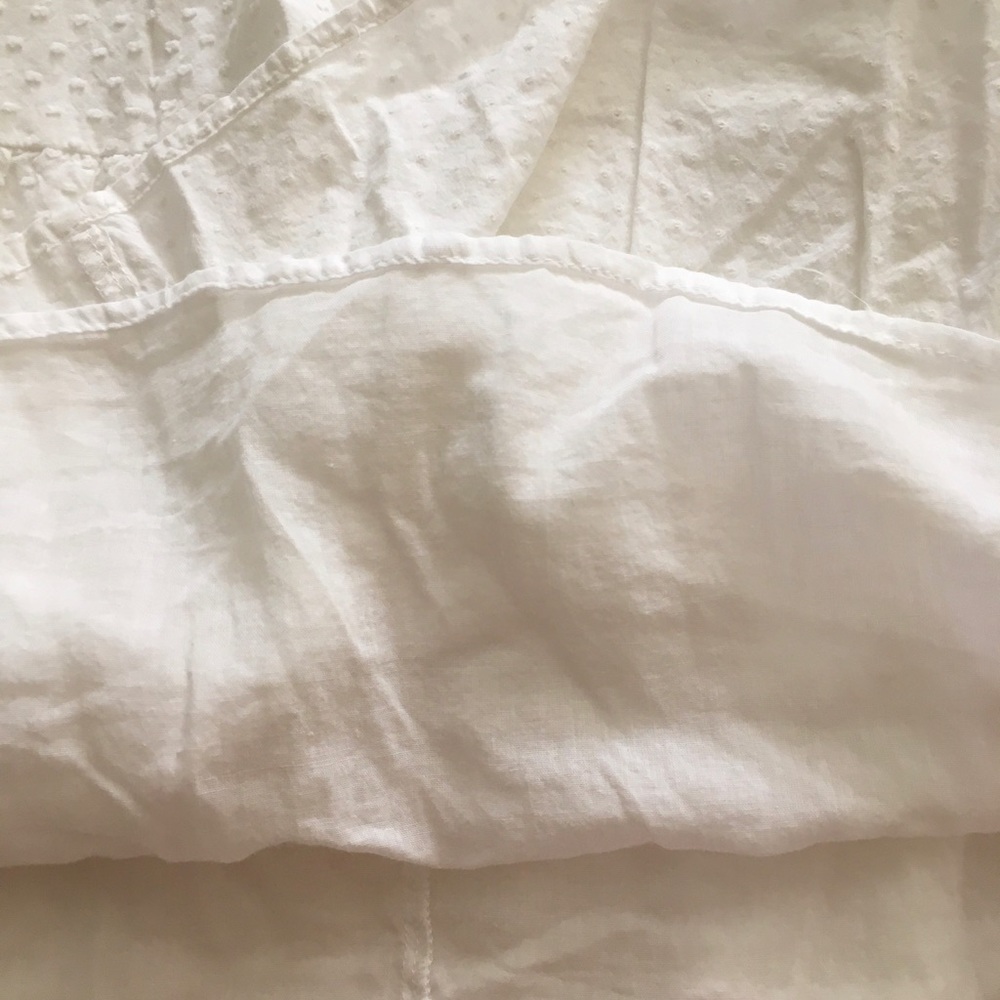 Tuckernuck Pomander Place Kenzo dress in white Swiss dot L - Picture 10 of 12